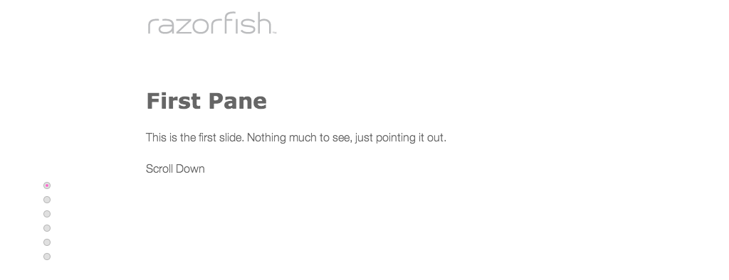 razorfish parallax