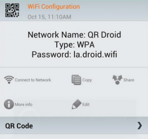 app qr wifi plugin android
