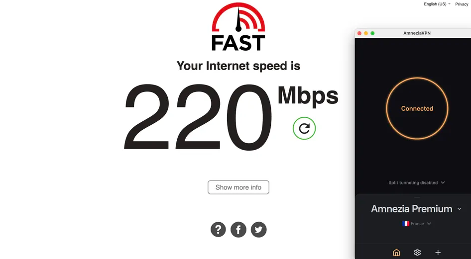 Amnezia 220Mbps.