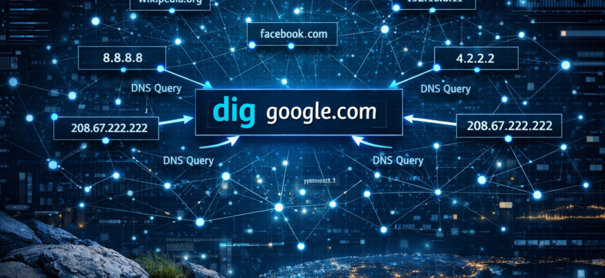 Conceptos básicos sobre el uso de la utilidad Dig: gestión eficaz de las consultas DNS.