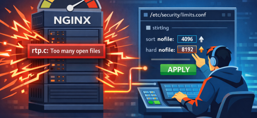 Ulimit (limits.conf) configuración de problemas comunes en Linux.